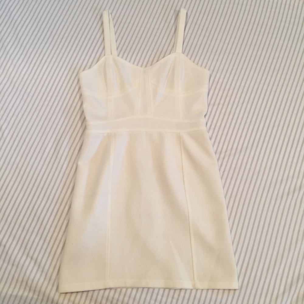 Off-white Mini Dress